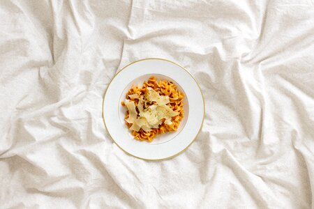 Blanket plate food