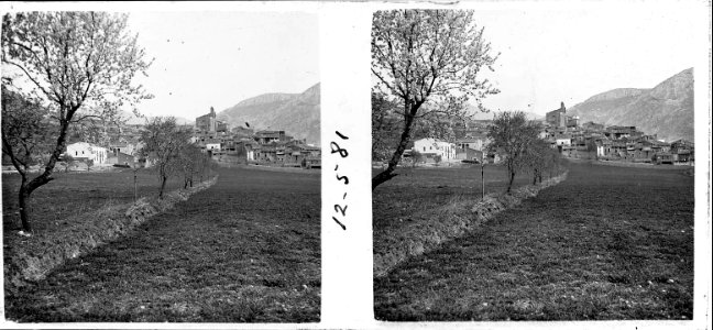 Vista de Vilanova de Meià