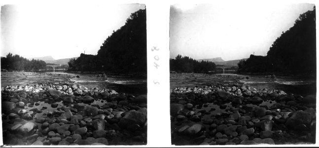 Vista del pont de Bonmatí