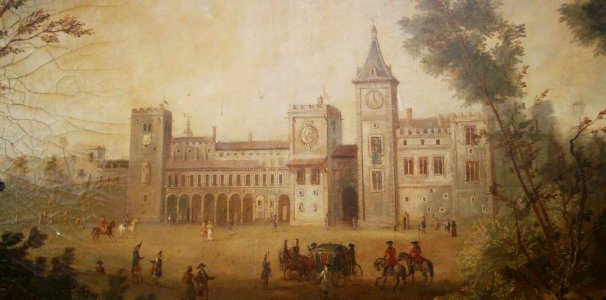 Vista del palau Reial o del Real de València