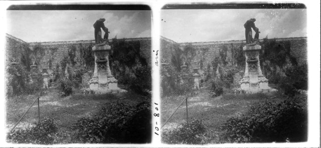 Vista del jardí de Sant Francesc