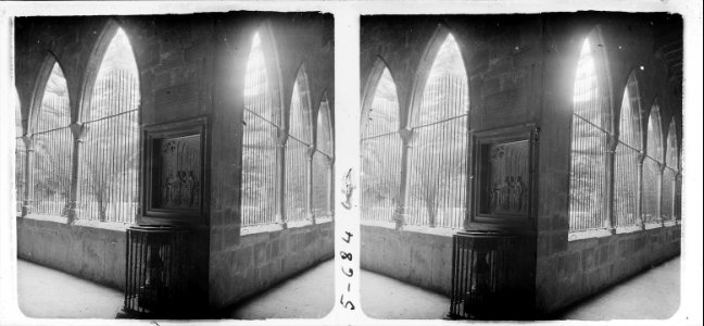 Vista del claustre de la catedral de Tortosa (SaP 684 05)
