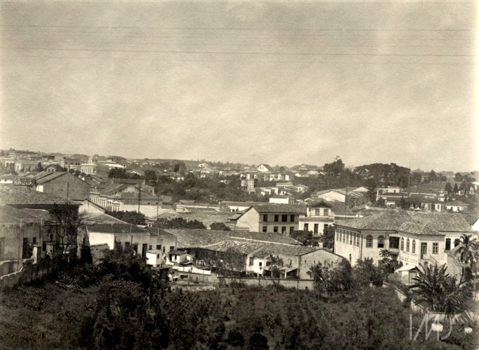 Vista do bairro da Bela Vista, a partir do viaduto do Chá - Vincenzo Pastore