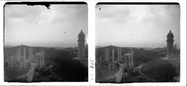Vista des de l ' hotel del Tibidabo