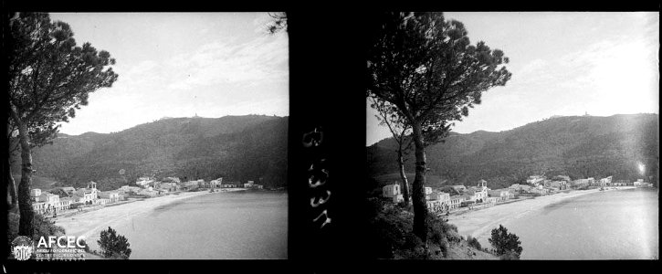 Vista general de Calella de Palafrugell i Llafranc