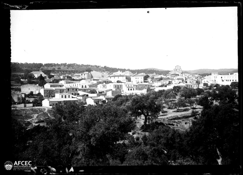 Vista general d'Agullana