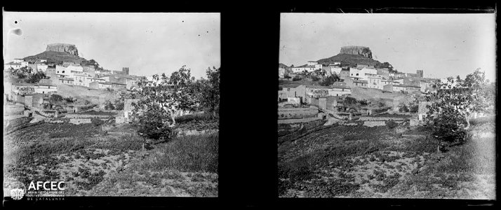 Vista general de Begur (AFCEC GAUSACHS B 01748)