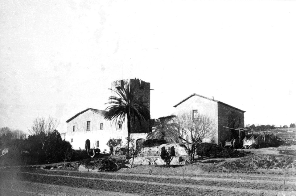 Vista general de Can Canyadó de Pomar de Dalt (AFCEC EMC X 1238)