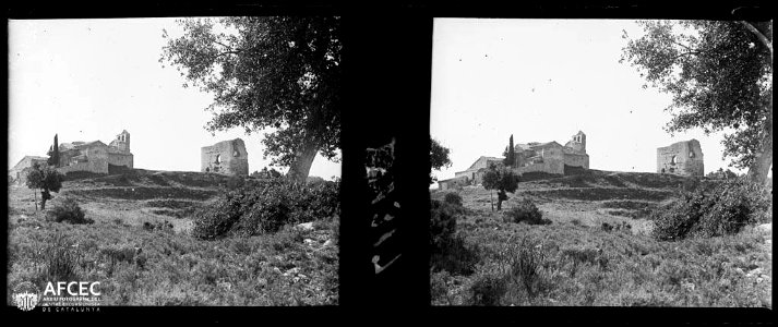 Vista general de l'església de Santa Maria de la Tossa