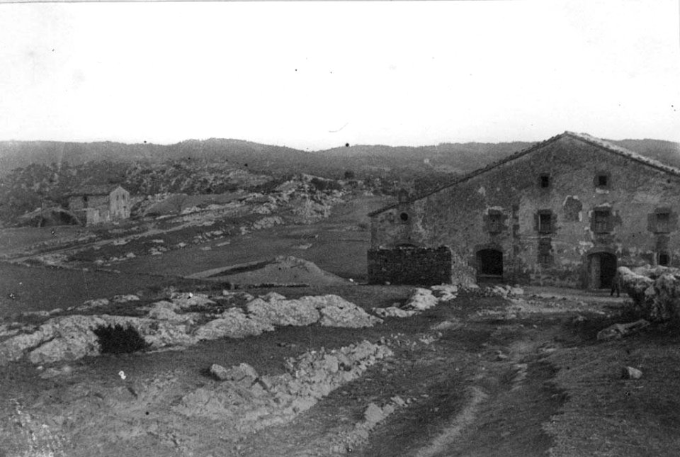 Vista general de l'Hostal del Bancal de Madrona