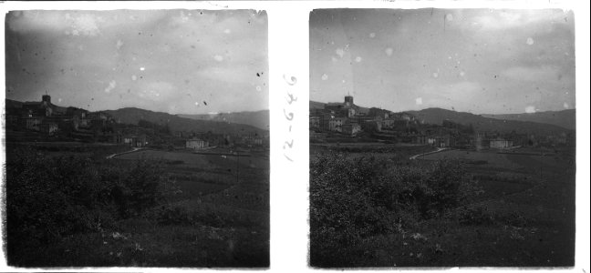 Vista general de Sant Esteve de Bas