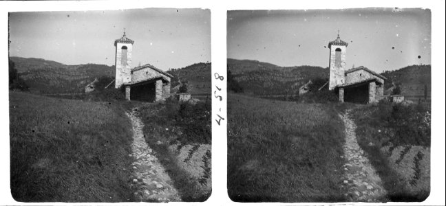 Vista general de l'església de Puig-aguilar