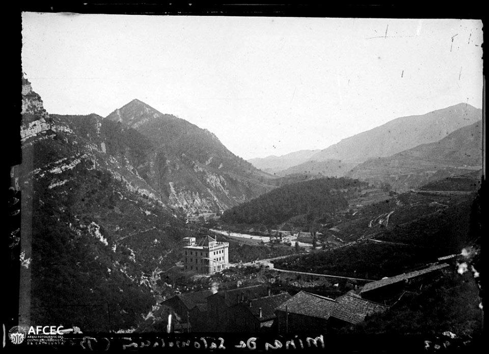 Vista general de les mines de la Consolació a Fígols (AFCEC VIDAL A 5890)