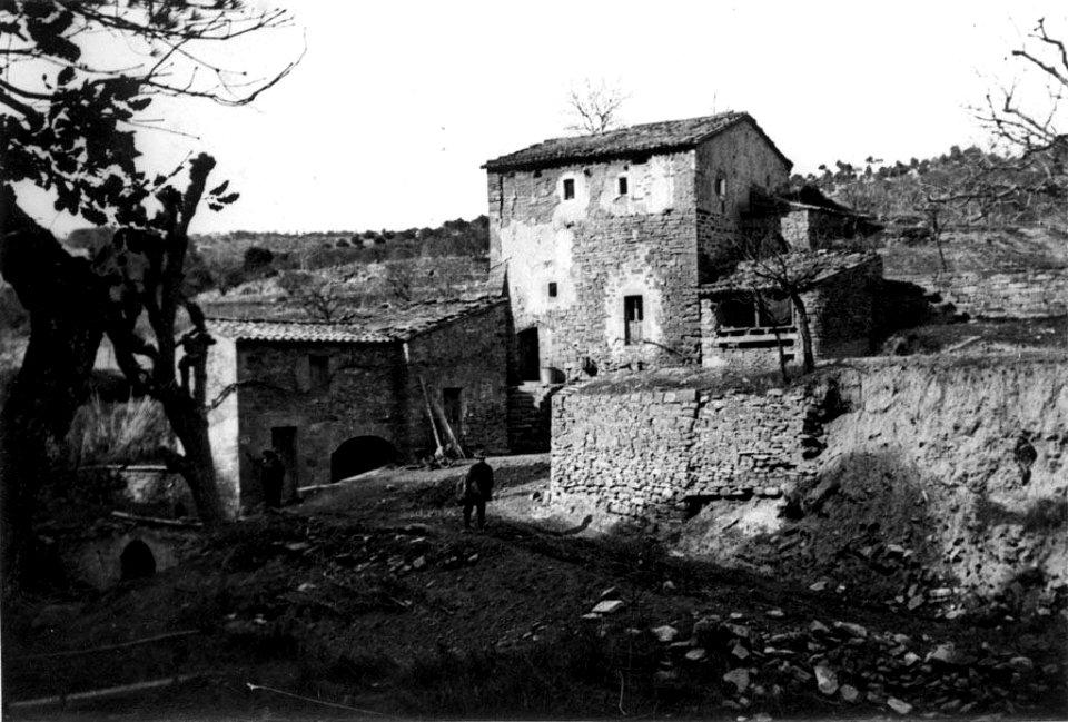 Vista general del Molí de Torrescassana de Matamargó