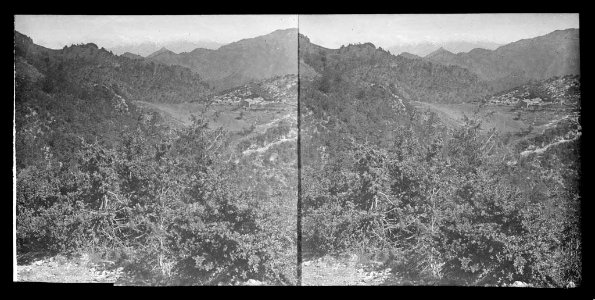 Vista general del Coll de la Portellera