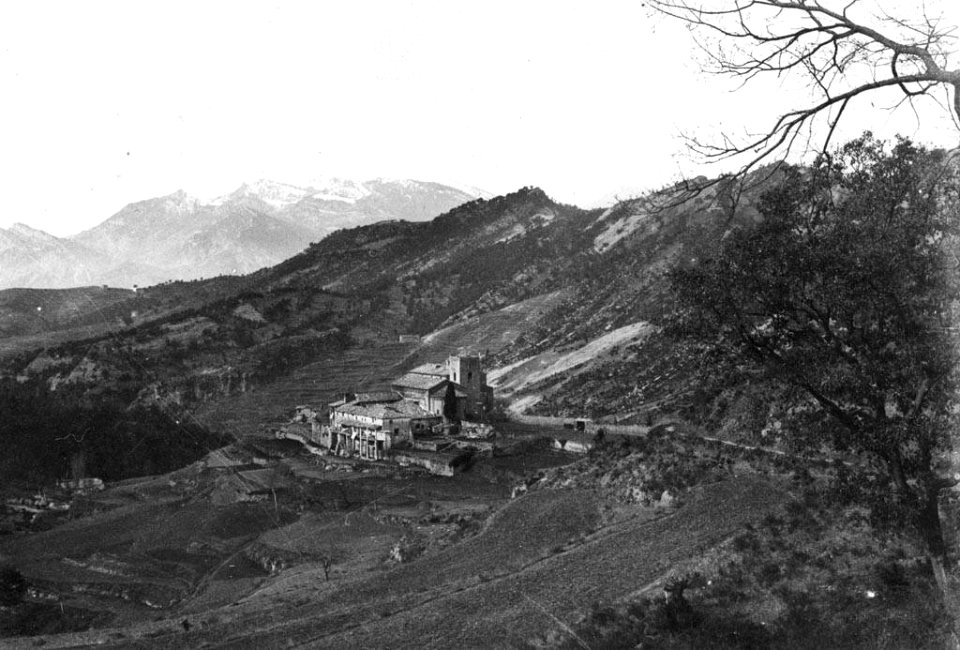 Vista general del Monestir de la Portella