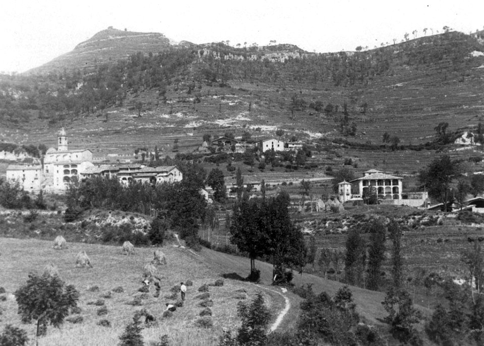 Vista general del Cavaller de Vidrà i el Bartolí