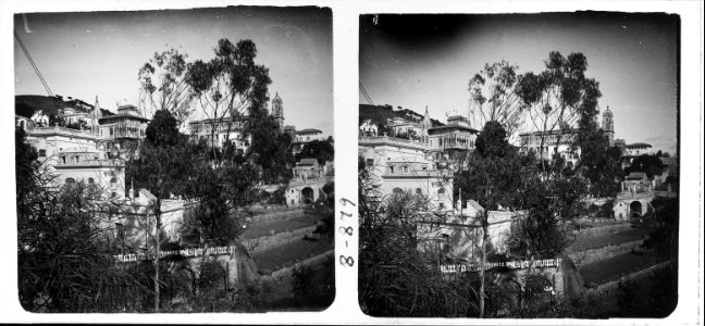 Vista general dels jardins Comas de Sarrià