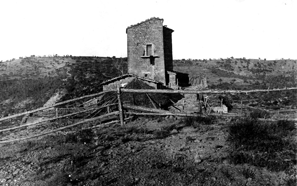 Vista general del Castell de Besora