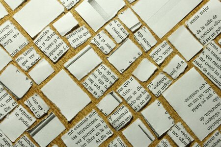 Paper torn desktop