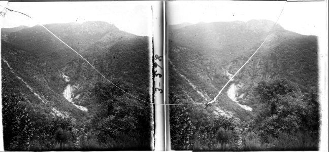 Vista panoràmica de les muntanyes de Gualba