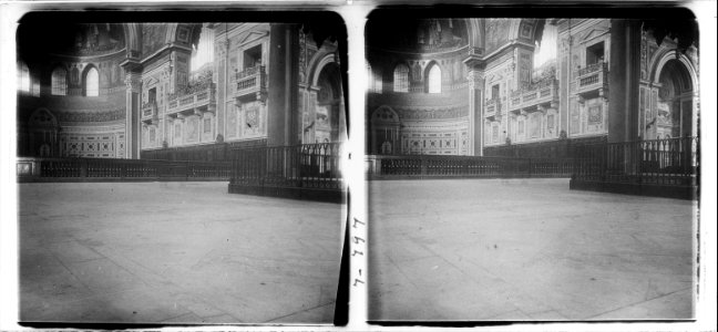 Vista interior de la basílica de Sant Joan del Laterà