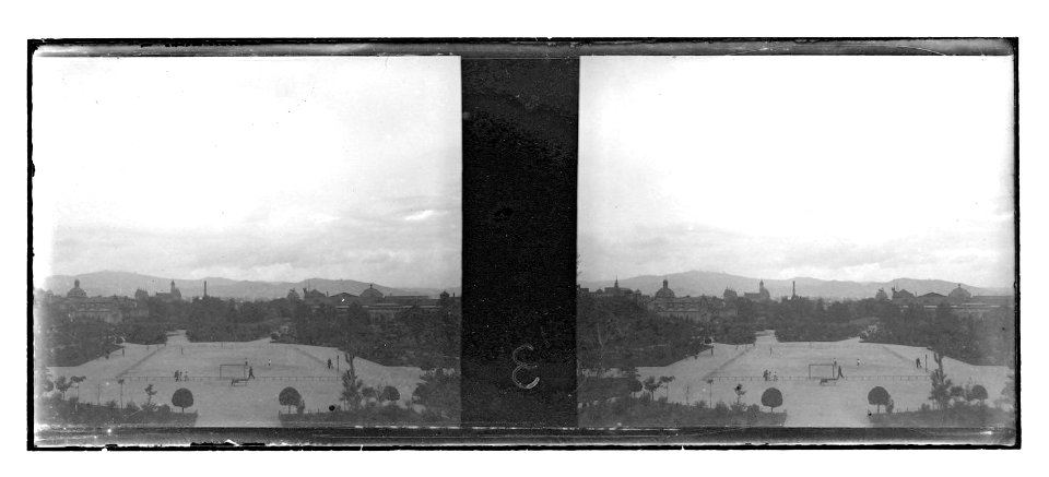 Vista panoràmica del Parc de la Ciutadella (Vdr-24 69)