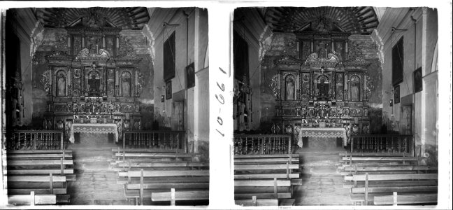 Vista interior de l ' ermita de Nostra Senyora dels Torrents a Vimbodí