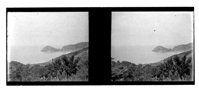 Vista panoràmica de la platja de Tossa de Mar (Vdr-25 69)