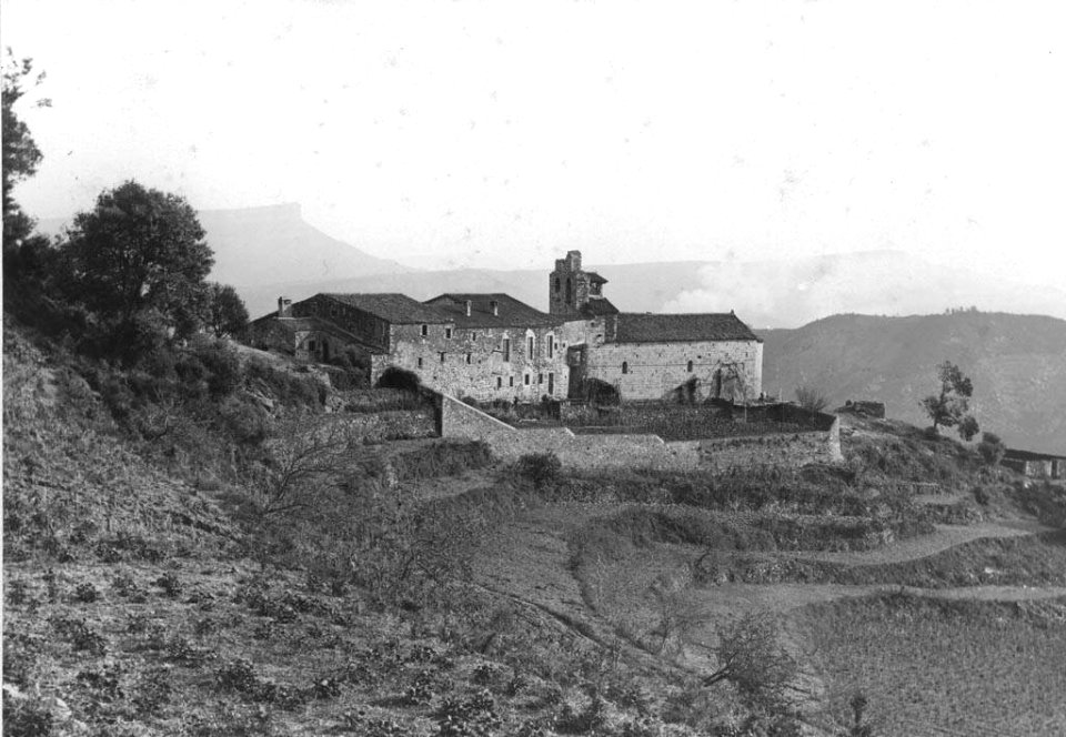 Vista general del Santuari de Nostra Senyora del Coll