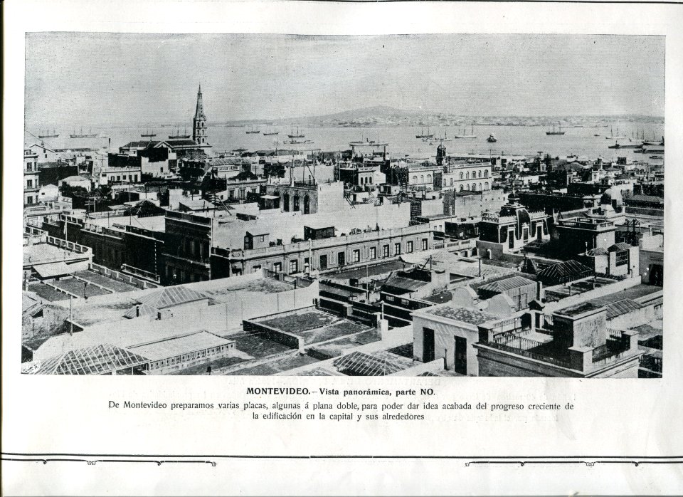 Vista panorámica parte NW - Montevideo
