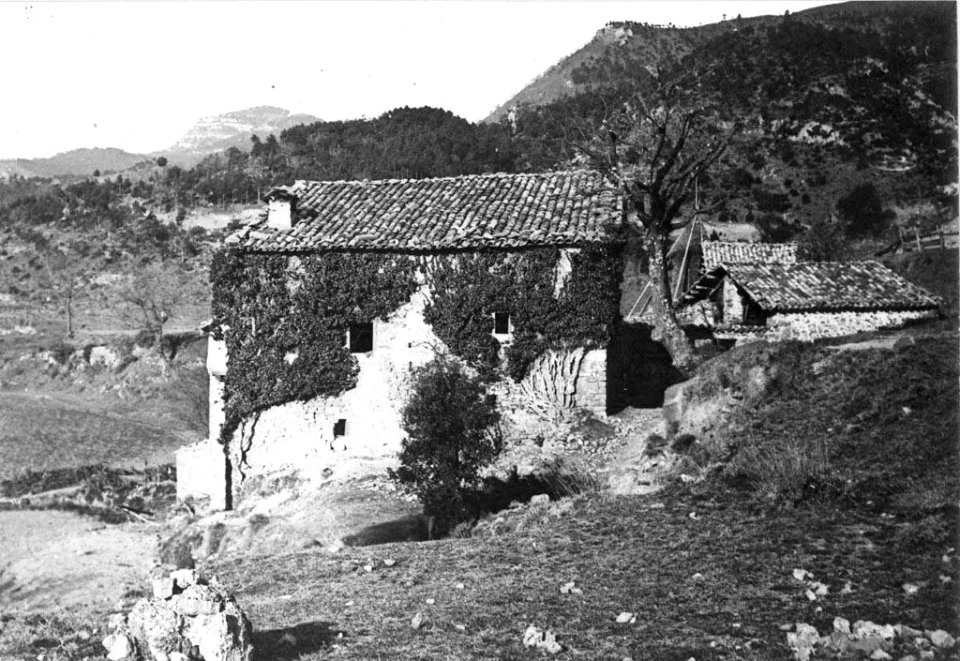 Vista lateral de Can Viladomat