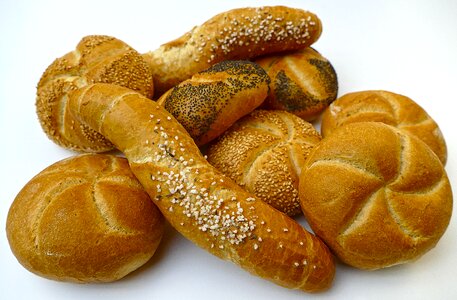 Sesame seed bun breakfast crispy