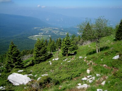 Mountain landscape mountaineering nature