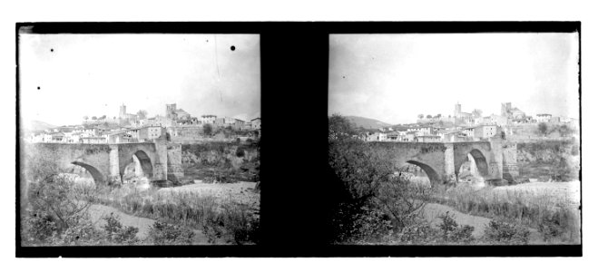 Vista panoràmica de Besalú