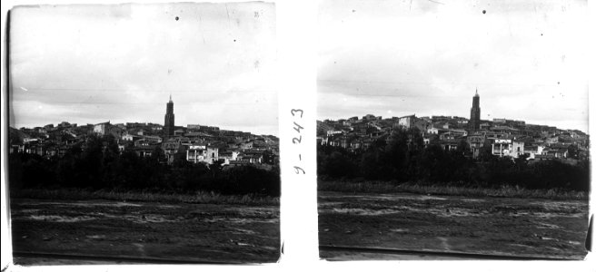 Vista panoràmica d'un poble