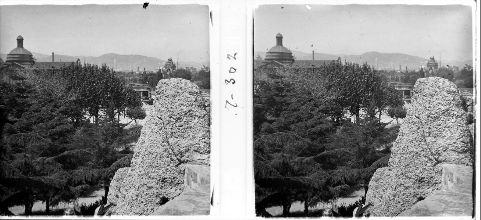 Vista panoràmica d'un parc