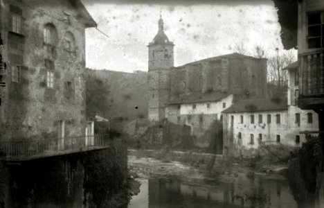 Vista panoramica y rincones de la localidad de Lazkao (1 de 3) - Fondo Car-Kutxa Fototeka