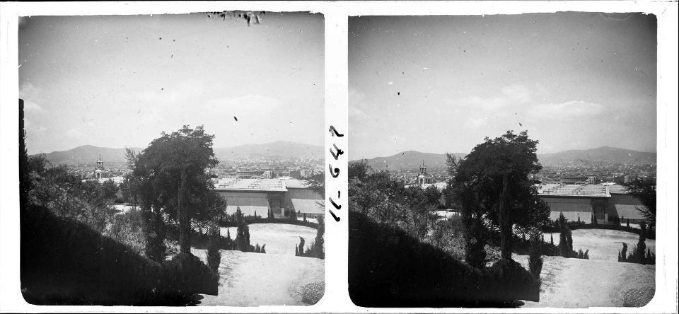 Vista panoràmica de Montjuïc