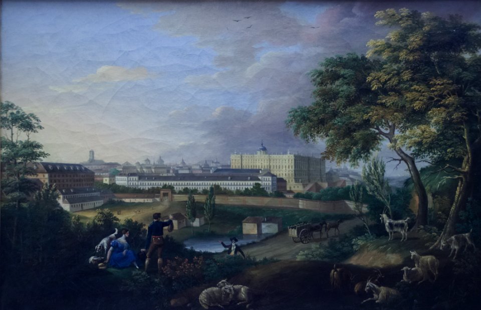 VistaDelPalacioRealDesdeLaMontañaDelPríncipePío