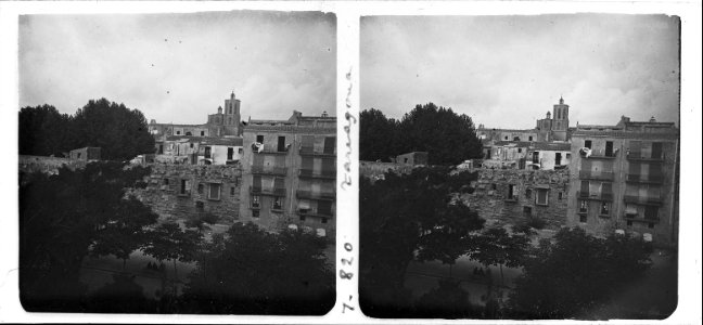 Vista parcial de Tarragona amb la seva catedral