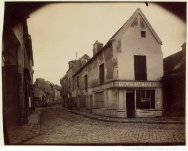 Vitry, vieille rue.Atget Eugène btv1b10518578g 1