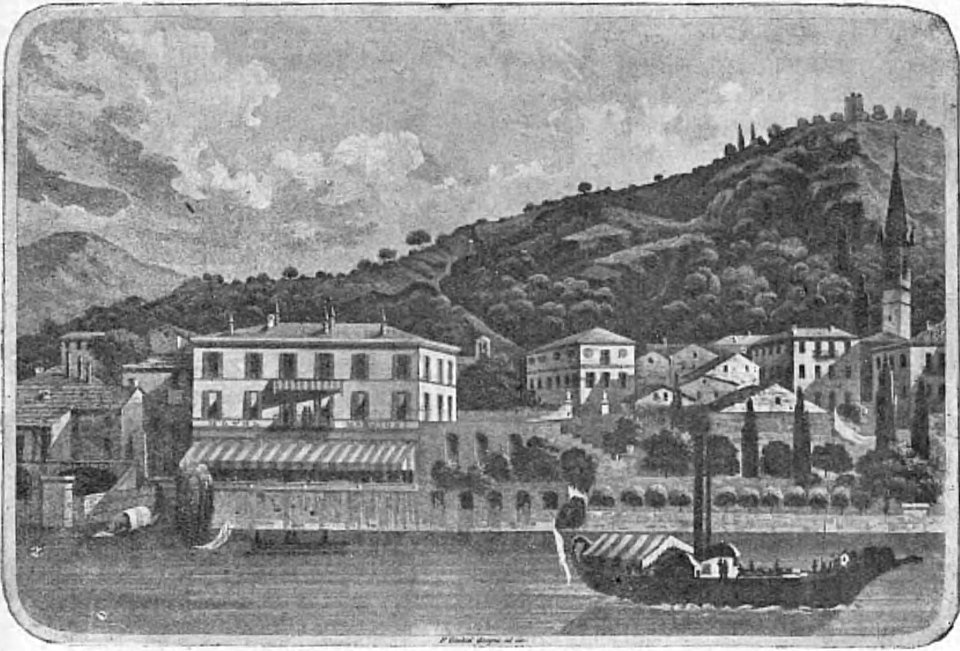 Vittorio Adami, Varenna e Monte di Varenna (1927) (page 462 crop)