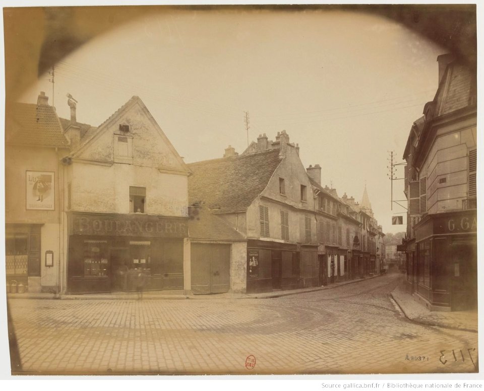 Vitry, vieille rue.Atget Eugène btv1b10518556r 1
