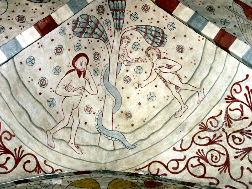 Vittskövle-fresco-syndefaldet