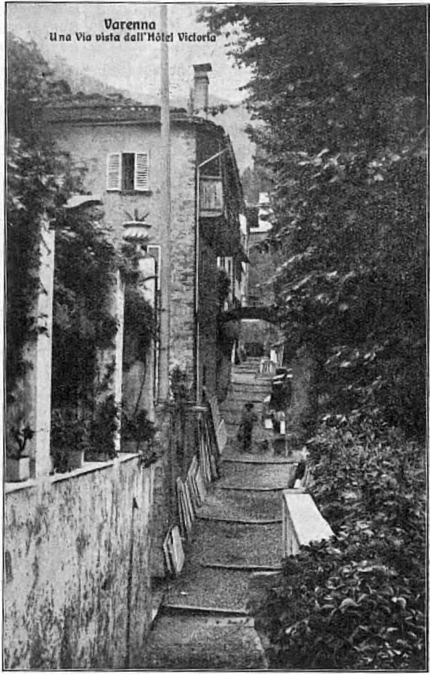 Vittorio Adami, Varenna e Monte di Varenna (1927) (page 424 crop)