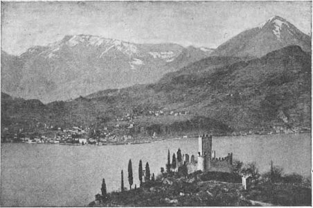 Vittorio Adami, Varenna e Monte di Varenna (1927) (page 486 crop)