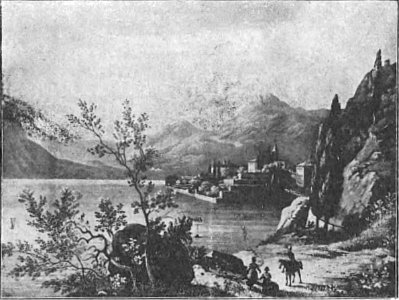 Vittorio Adami, Varenna e Monte di Varenna (1927) (page 5 crop)