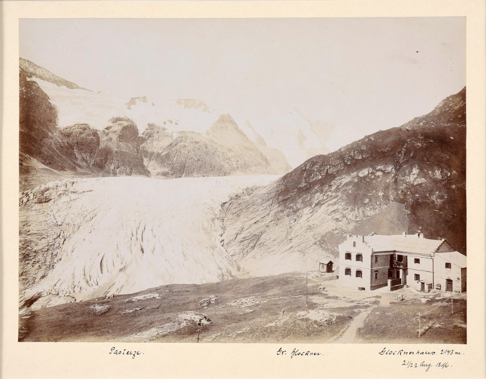 Vittorio Sella Pasterze Grossglockner Glocknerhaus 1896