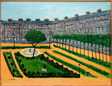 Vivin jardin des tuileries